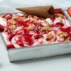 Παγωτό cheesecake φράουλα