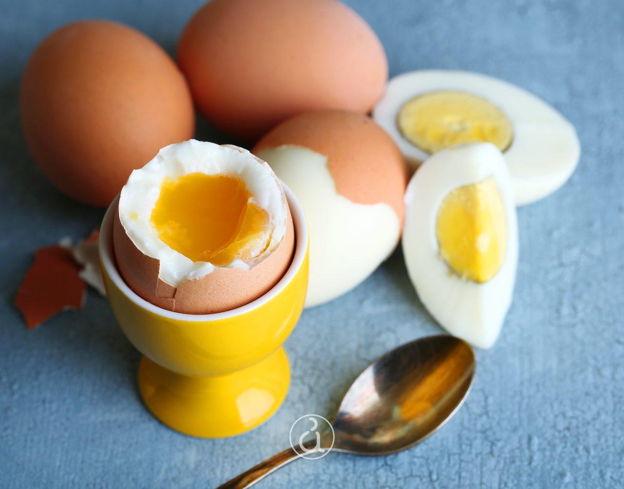 Αυγά βραστά, σφιχτά ή μελάτα