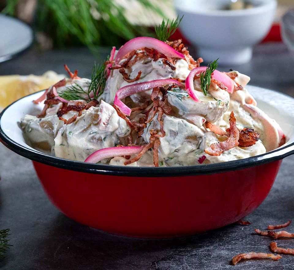 θεικη πατατοσαλατα