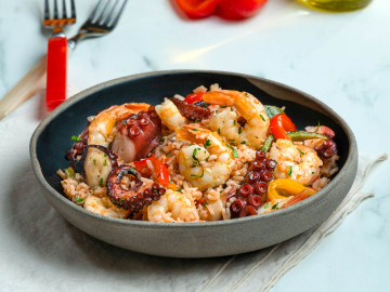 Πιλάφι θαλασσινών