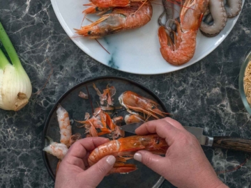 Πως καθαρίζω γαρίδες