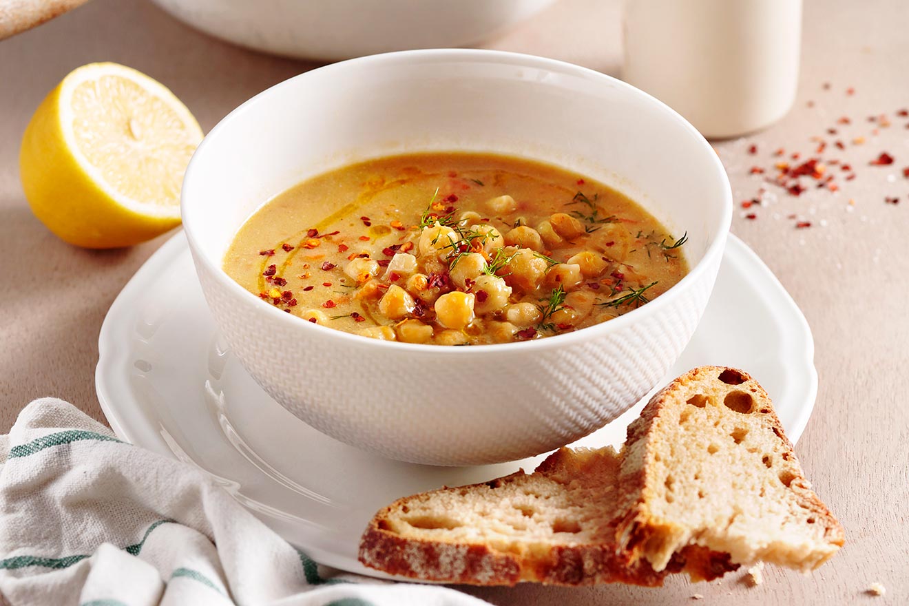 Chickpea soup