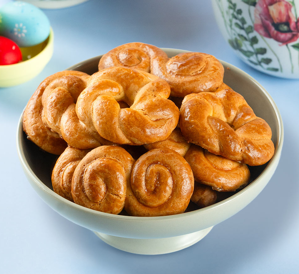 σπιτικα πασχαλινα κουλουρακια