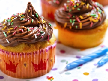 Cupcakes γενεθλίων