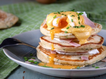 Pancakes αφράτα φουσκωτά και ζουμερά