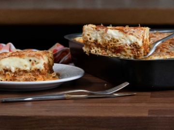 Vegan παστίτσιο με κιμά μανιταριών