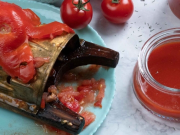 Πώς να τρίψω τις ντομάτες;