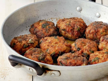 Αφράτα κεφτεδάκια τηγανητά