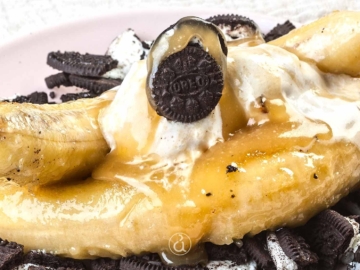 Σάλτσα καραμελωμένη μπανάνα