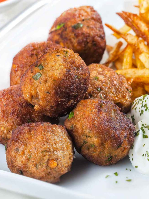 Κεφτεδάκια στο φούρνο