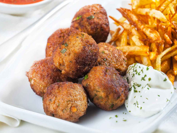 Κεφτεδάκια στο φούρνο