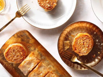 Μπακλαβάς ρολό