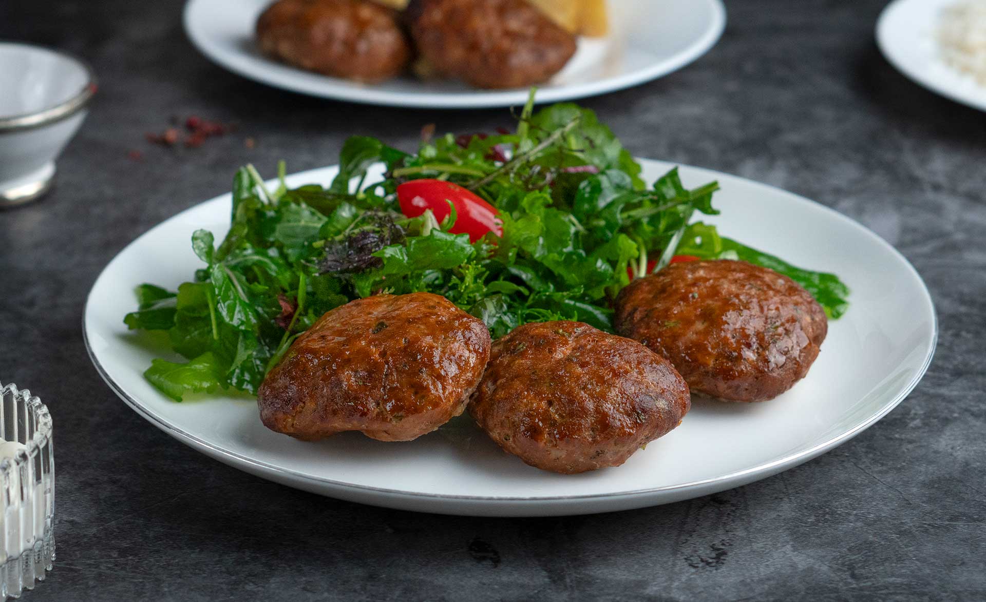 Μπιφτέκια στο φούρνο