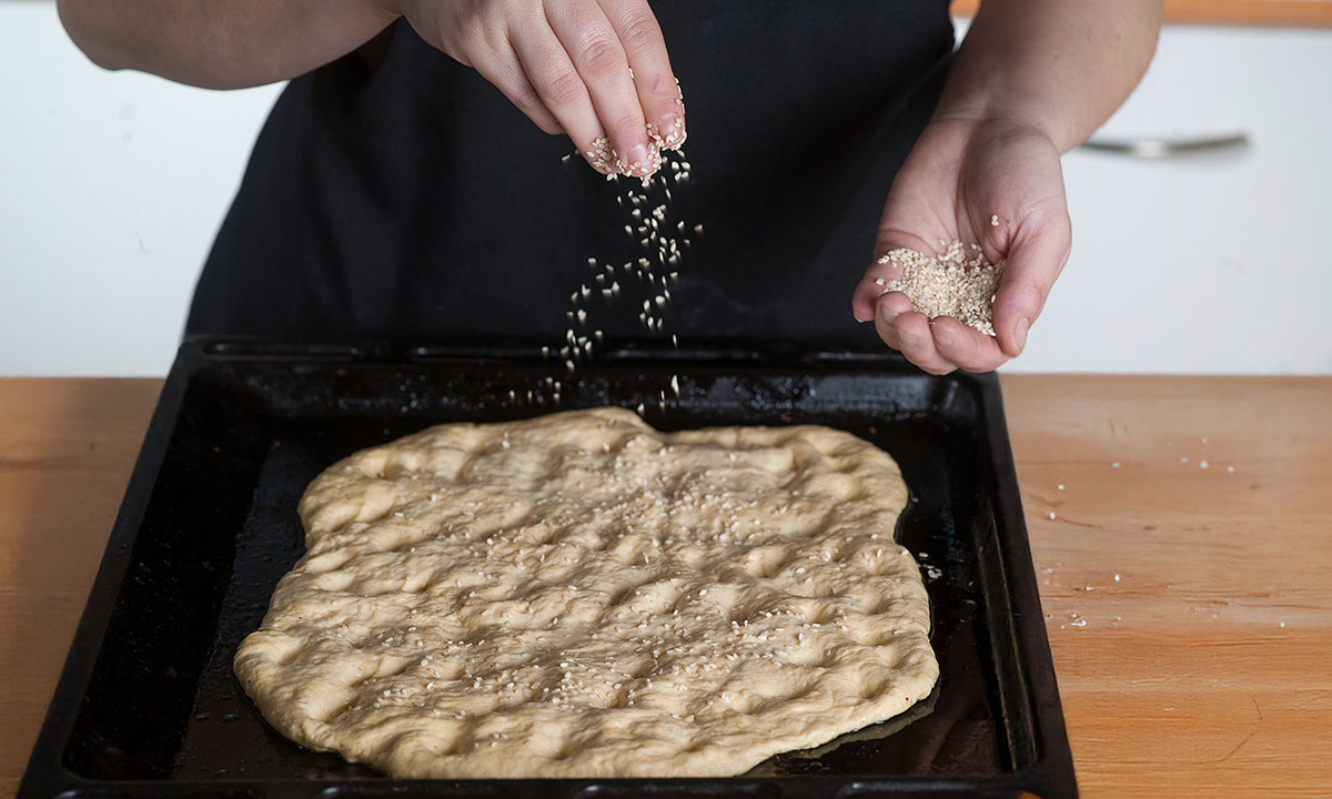 αυθεντικη λαγανα - λαγάνα αργυρω