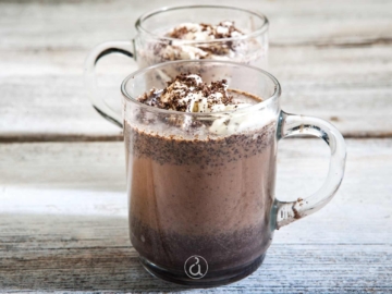 Cookie milkshake με καφέ