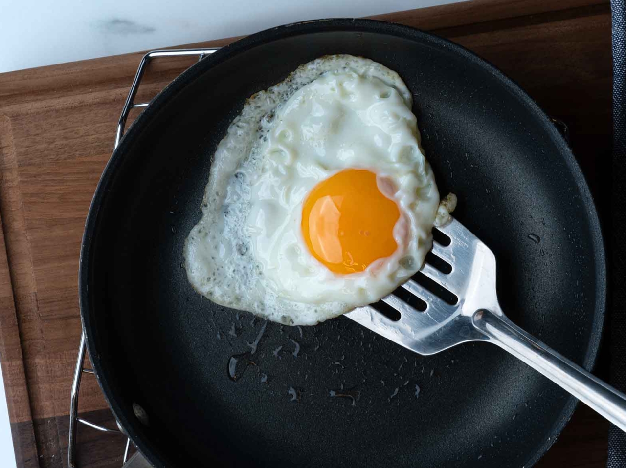 The secret to a perfect fried egg