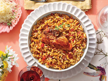 Γιουβετσάδα με κατσικάκι και κεφαλοτύρι