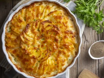 Ογκρατέν πατάτες με μπεσαμέλ