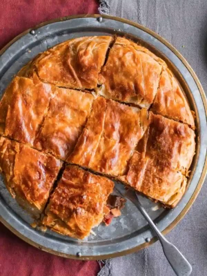 Μελιτζανόπιτα νηστίσιμη