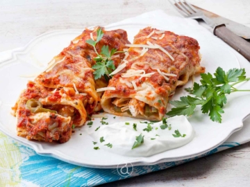 Enchiladas με κοτόπουλο
