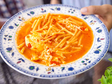 Παραδοσιακή μανέστρα Σαντορίνης