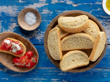 Olive oil rusks from Kythera island