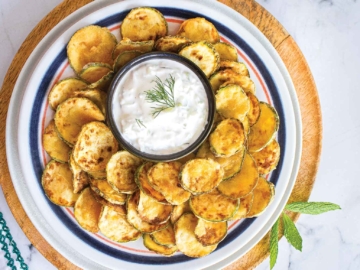 Τηγανιτά τσιπς κολοκυθιού