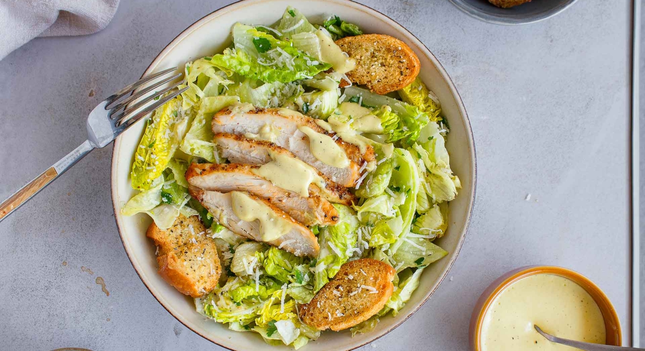 caesar salad - σαλάτα του καίσαρα - σαλάτα σίζαρ - σαλάτα του καίσαρα αργυρώ - σαλάτα του καίσαρα σως - σαλάτα σίζαρ υλικά - σαλάτα ceasars - ceasars σως - σαλάτα του καίσαρα εύκολη