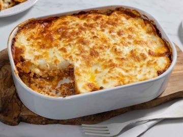 Λαζάνια στο φούρνο εύκολα με τυριά