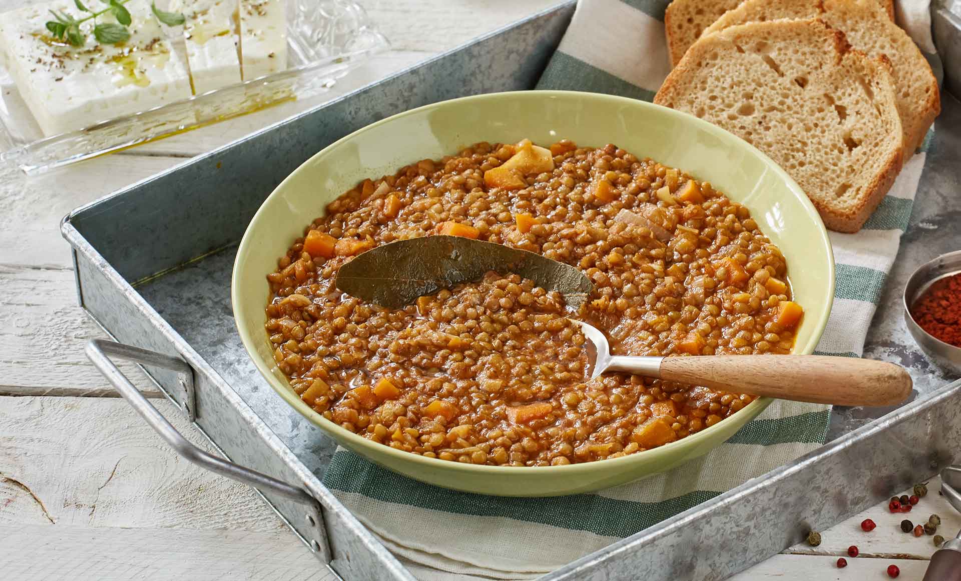 Argiro’s lentil soup