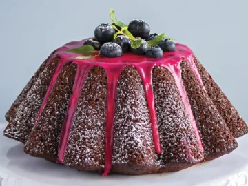 Κέικ με μύρτιλα