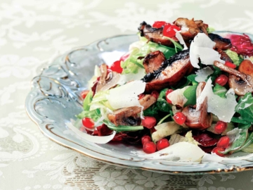 Σαλάτα με μανιτάρια