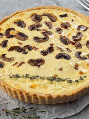 Τάρτα με μανιτάρια