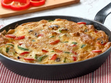 Ομελέτα με λουκάνικα