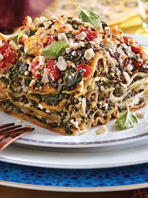 Λαζάνια με σπανάκι