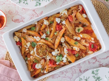 Πατάτες φούρνου με πάπρικα και φέτα