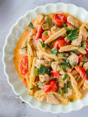 Στριφτάρια με κοτόπουλο