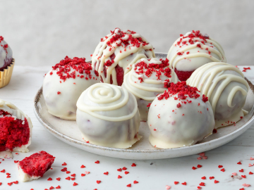 Τρουφάκια Red Velvet