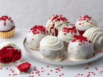 Τρουφάκια Red Velvet