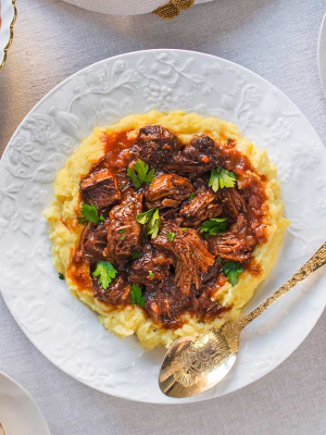 Μοσχάρι σιδηρόδρομος κοκκινιστό