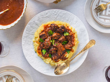 Μοσχάρι σιδηρόδρομος κοκκινιστό