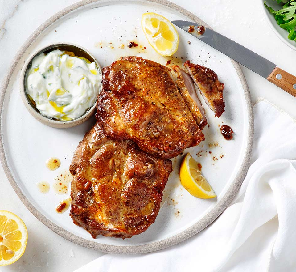 χοιρινά μπριζολάκια στο air fryer