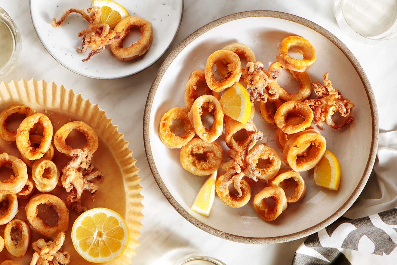 καλαμαρακια στο air fryer