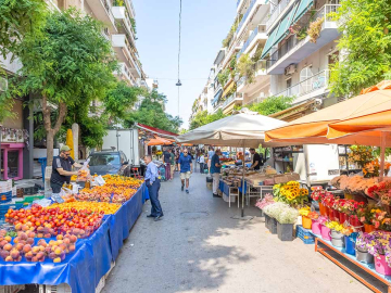 Λαϊκή αγορά σήμερα
