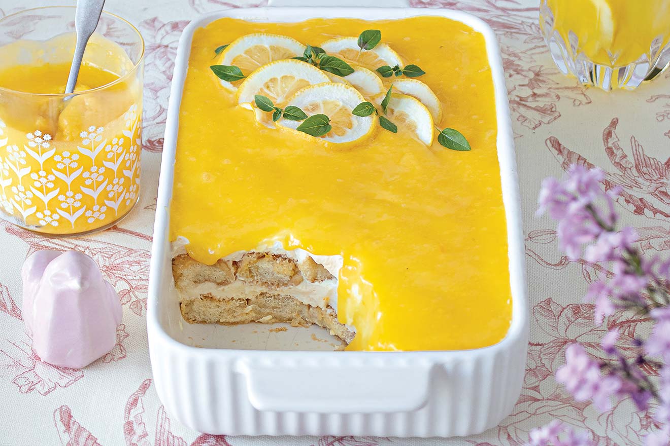 Tιραμισού λεμόνι