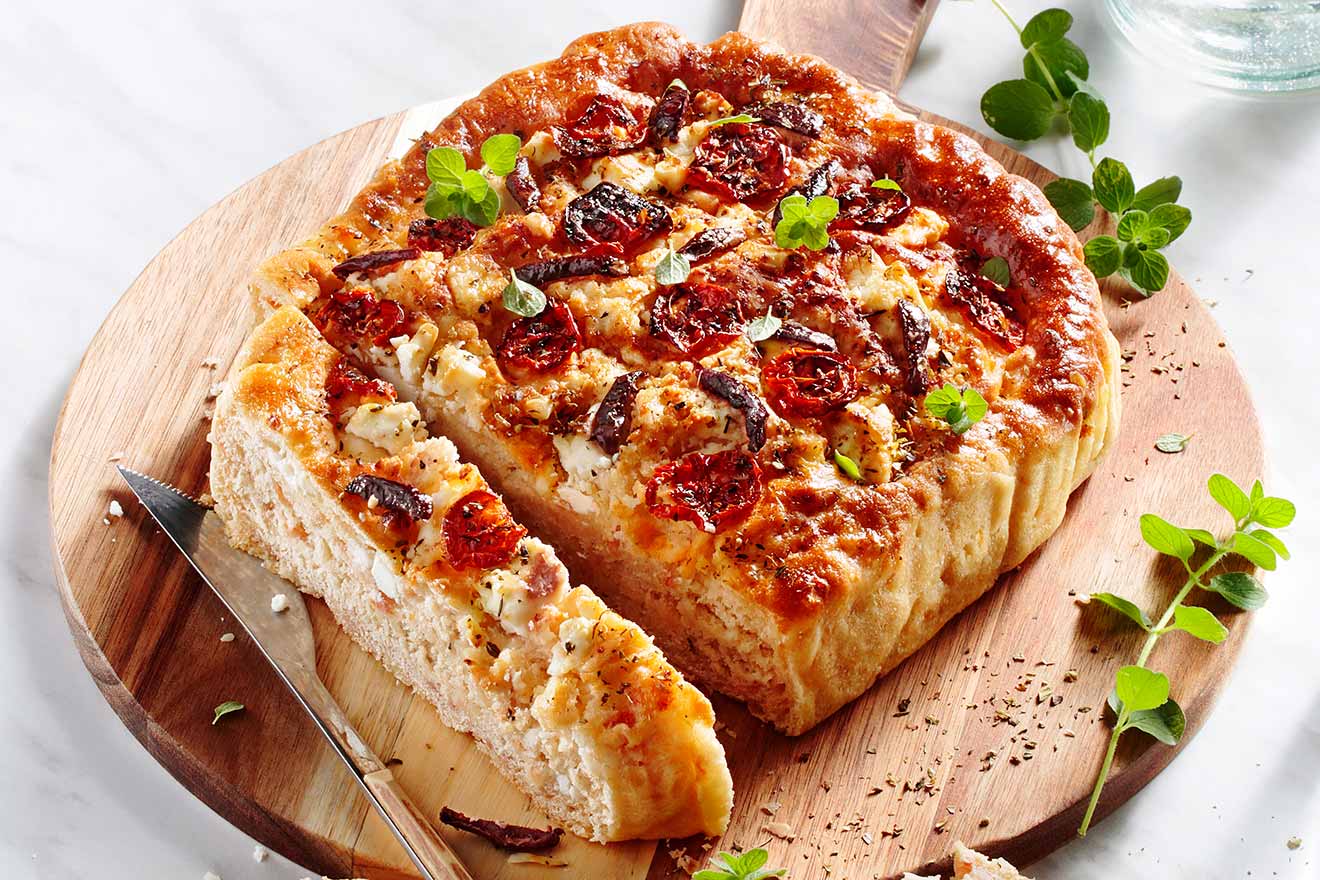 Τυρόψωμο στο air fryer