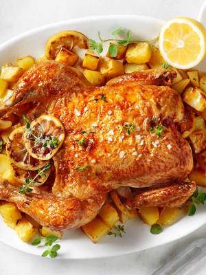 Ολόκληρο κοτόπουλο στο airfryer