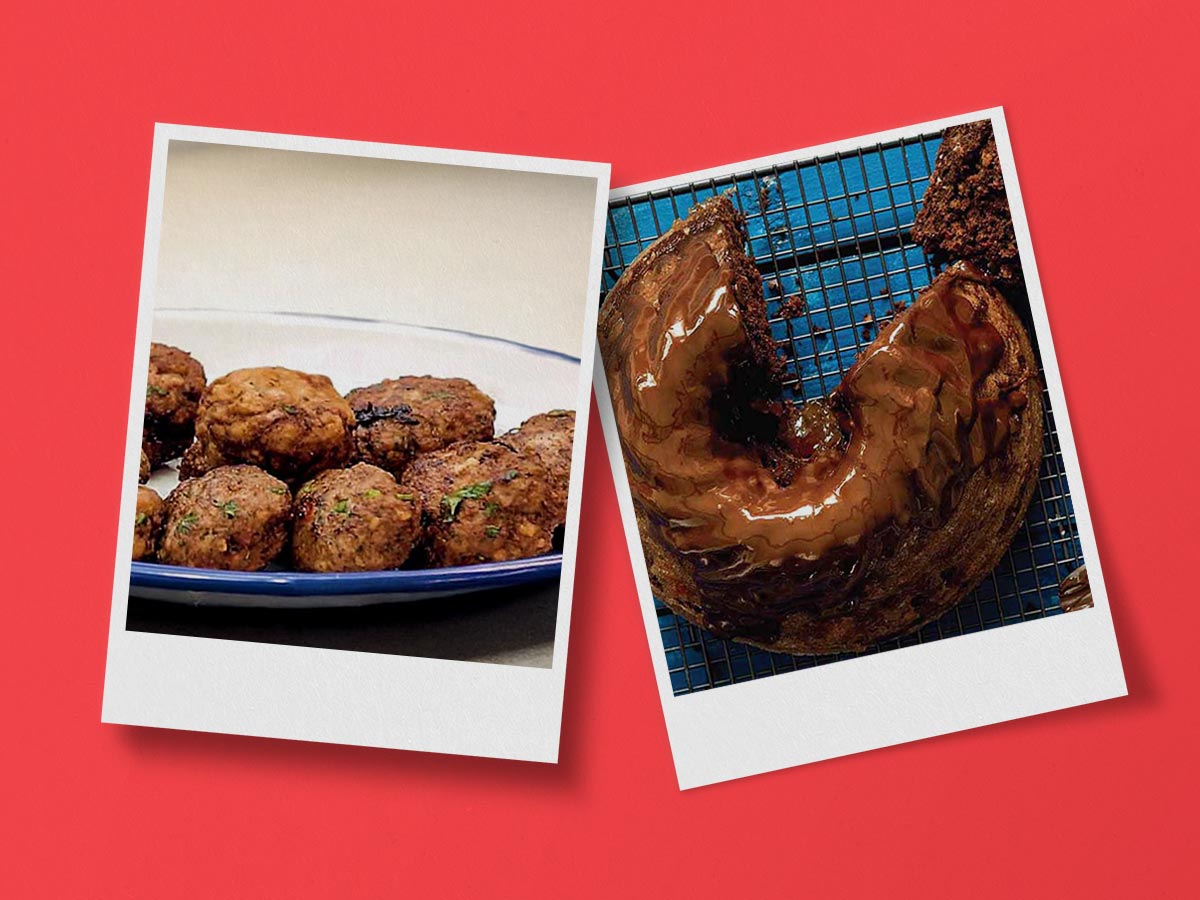 Η Αργυρώ στο Χαμογέλα και Πάλι: Κεφτεδάκια-Κέικ σοκολάτας