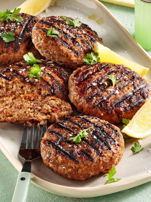 Μπιφτέκια με πολλά λαχανικά