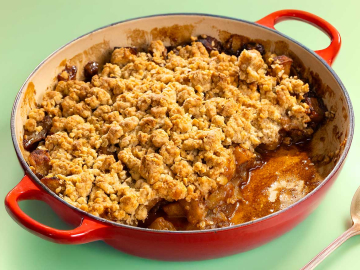 Apple crumble μηλόπιτα
